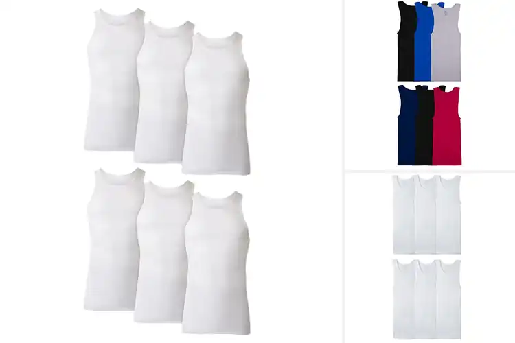 Detailed view of Best 6 Pack Tank Tops: Top 10 Picks for Comfort & Style