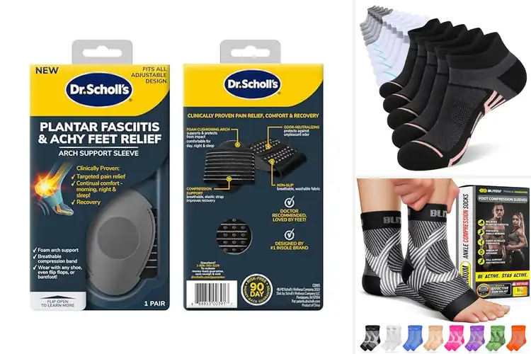 Detailed view of Best Arch Support Socks