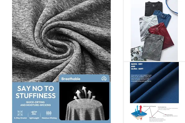 Detailed view of Best Athletic Shirts: Elevate Your Workout Comfort & Style