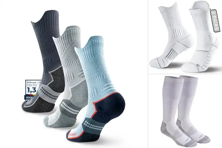 Detailed view of Best Athletic Support Socks