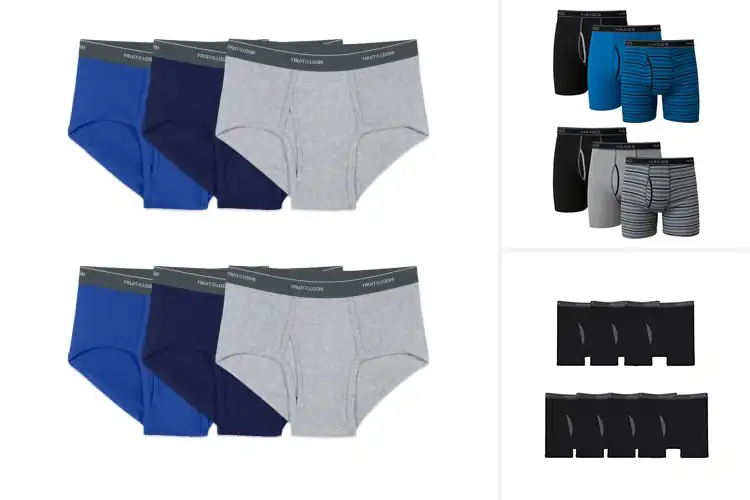 Detailed view of Best Big Tall Briefs