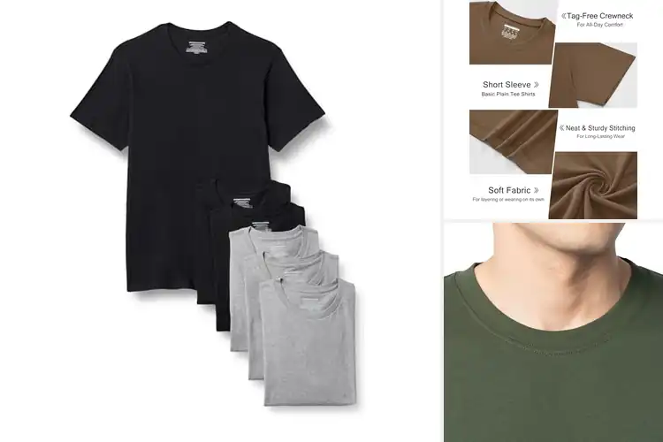 Detailed view of Best Breathable Cotton T-Shirts