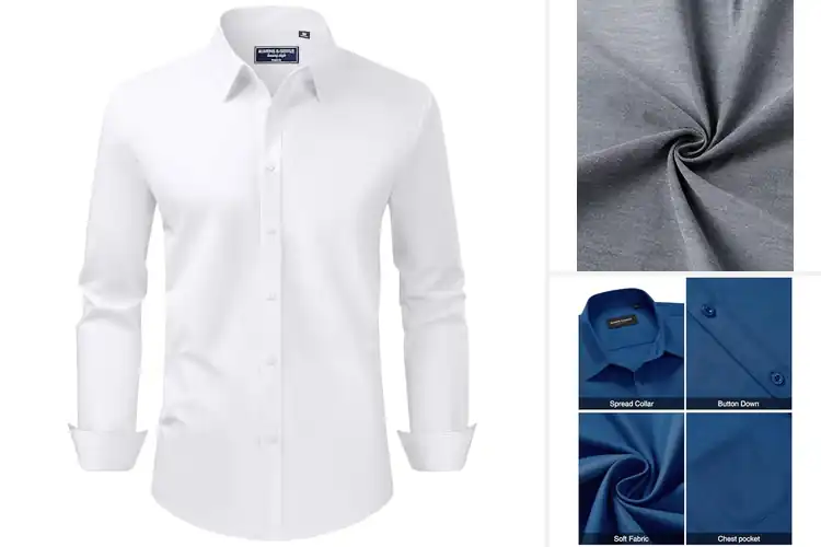 Detailed view of Best Breathable Dress Shirts: Cool & Confident All Day