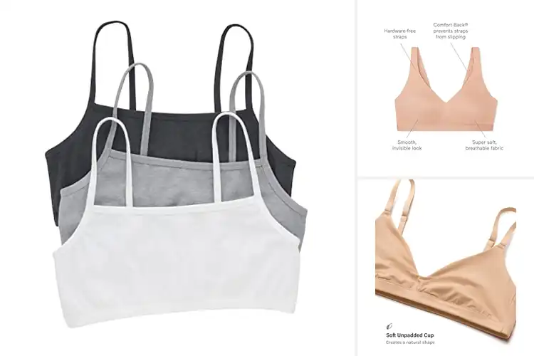 Detailed view of Best Breathable Soft Fabric Bras
