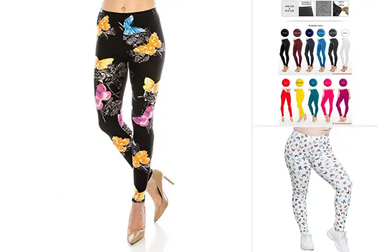 Detailed view of Best Butterly Soft Leggings