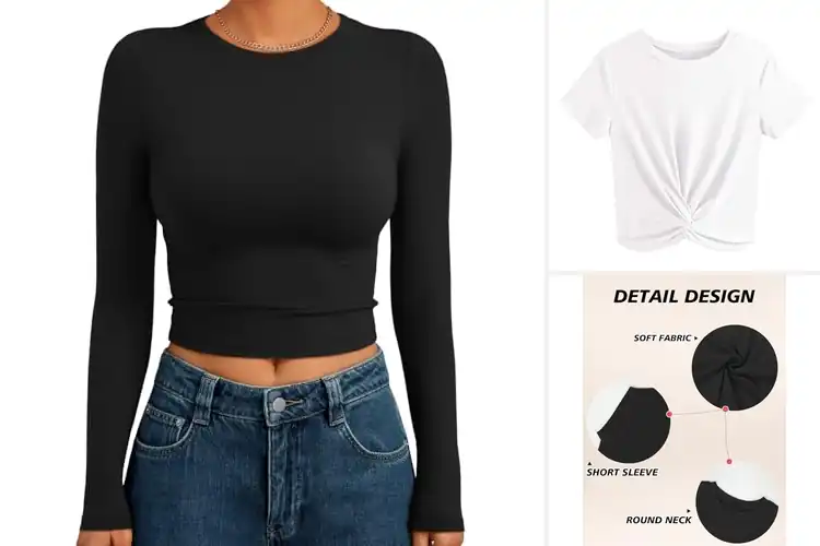 Detailed view of Best Casual Crop Tops: Top 10 Picks for Comfort & Style