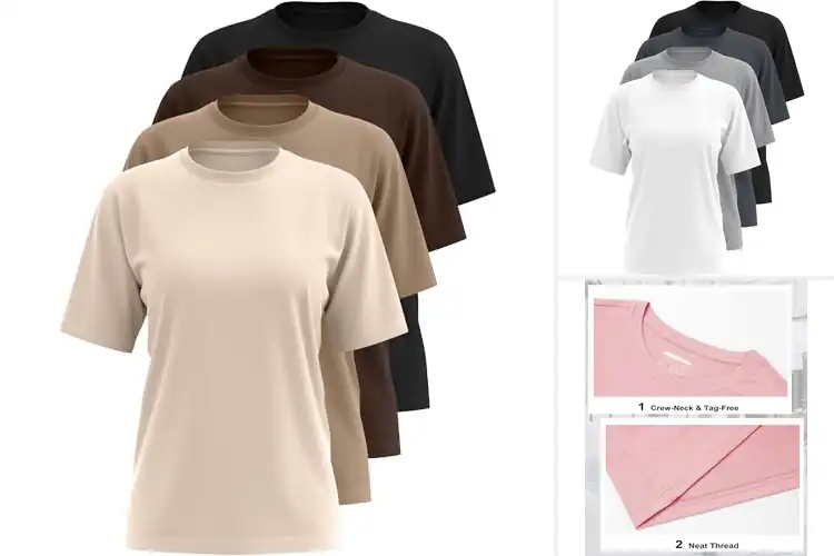 Detailed view of Best Classic-Length T-Shirts