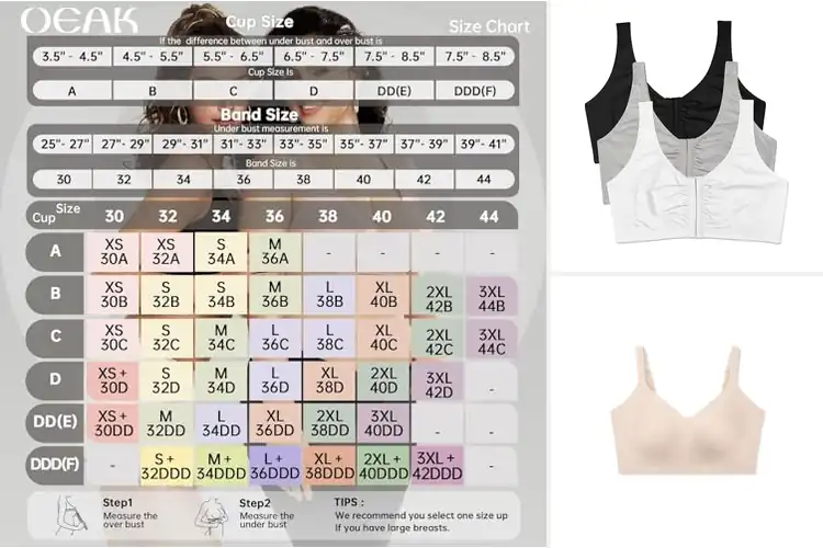 Detailed view of Best Comfort Bras