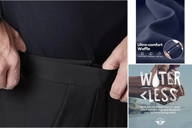 Detailed view of Best Comfort Fit Slacks: Effortless Style, All-Day Comfort