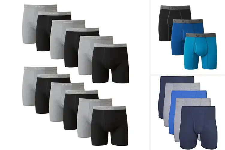 Detailed view of Best Comfort Flex Waistband Boxer Briefs