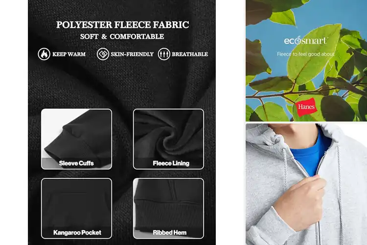 Detailed view of Best Comfort Hoodies For Men And Women