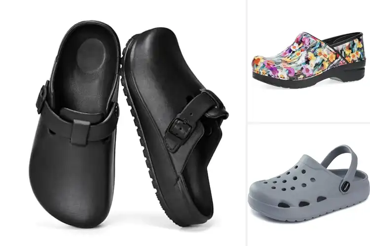 Detailed view of Best Comfortable Clogs For Standing