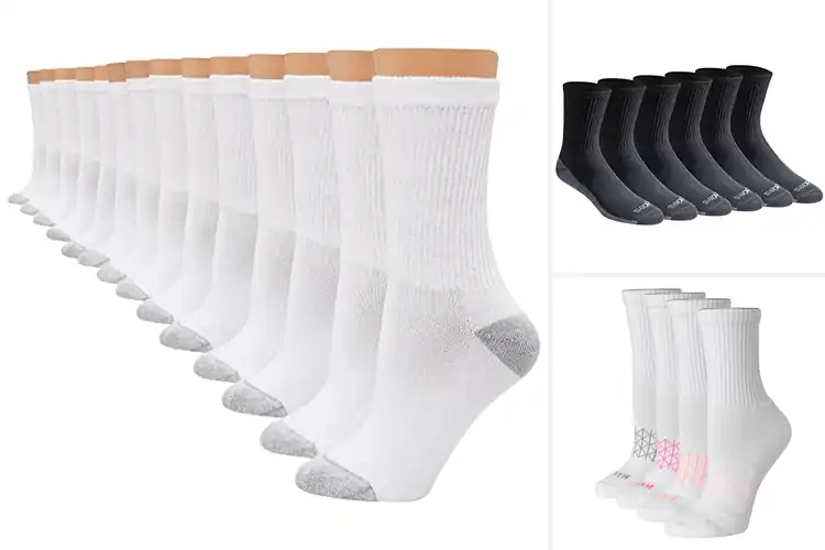 Detailed view of Best Comfortable Crew Socks