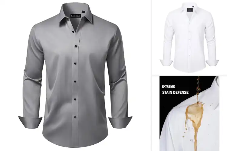 Detailed view of Best Comfortable Dress Shirts: Style Meets All-Day Ease