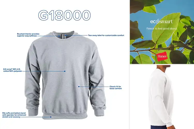 Detailed view of Best Cotton Blend Sweatshirt: Top 10 Comfy & Stylish Picks