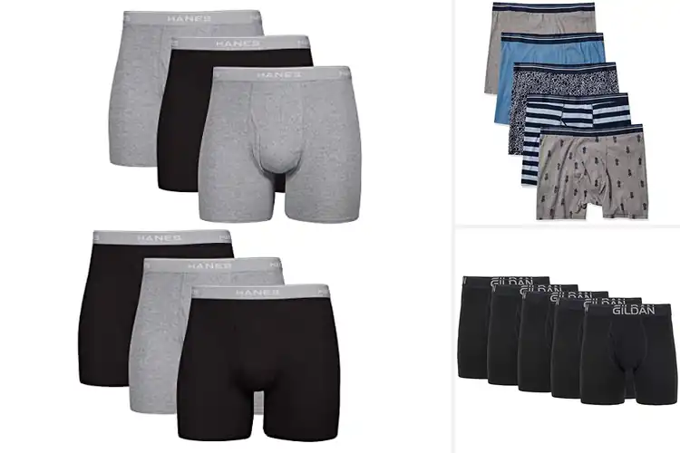 Detailed view of Best Cotton Rich Boxer Briefs
