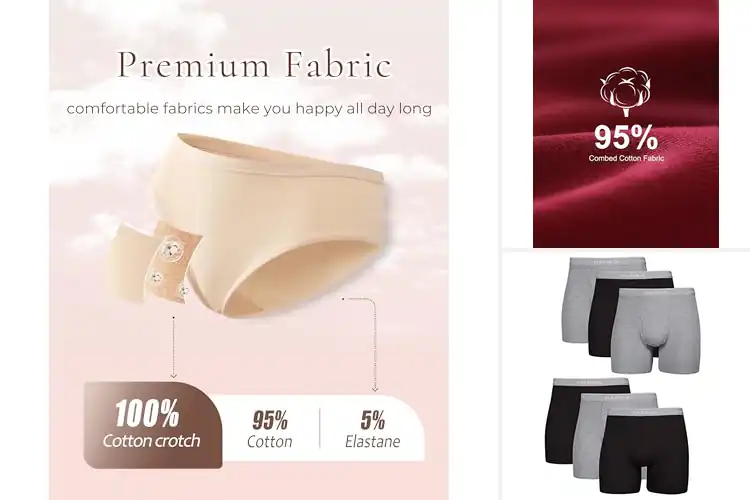 Detailed view of Best Cotton‑Soft Underwear