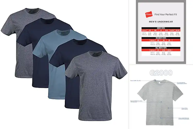 Detailed view of Best Cotton T-Shirt Multipacks