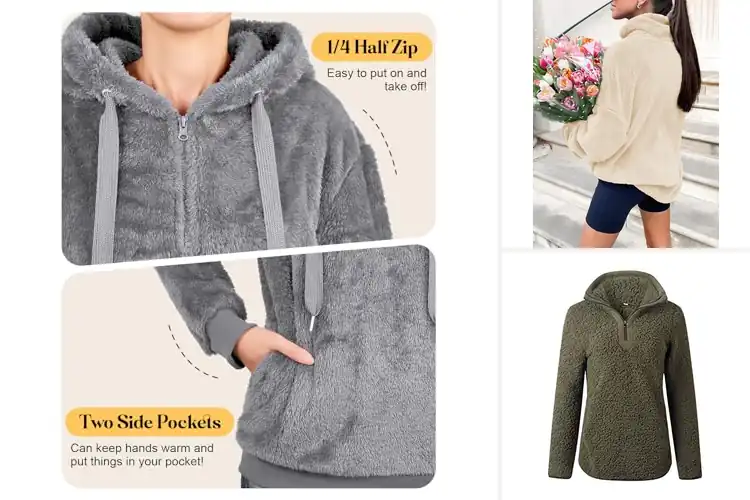 Detailed view of Best Cozy Fleece Sweatshirt: Ultimate Warmth & Style Guide