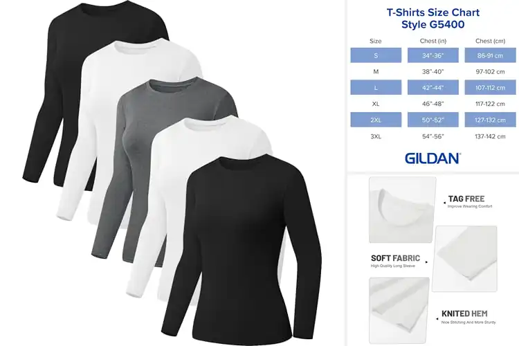 Detailed view of Best Crew Neck Long Sleeve