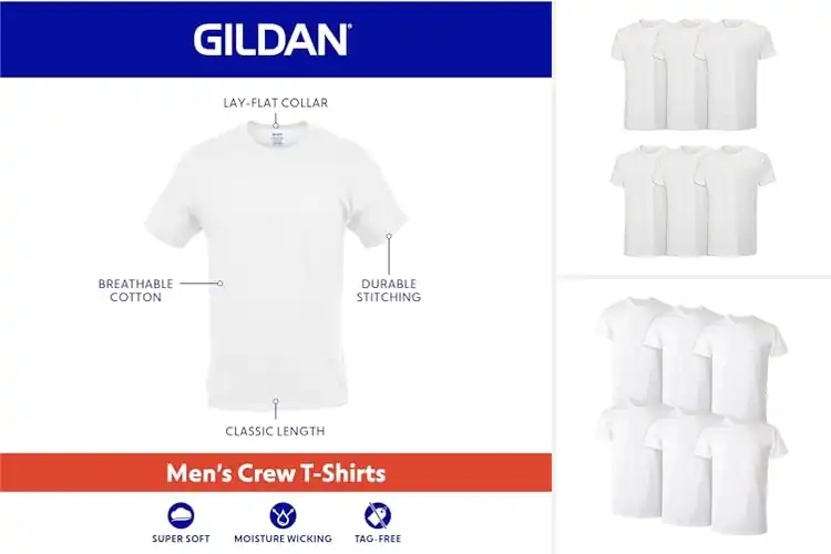 Detailed view of Best Crew T-Shirts: Top 10 Comfy & Stylish Picks for You