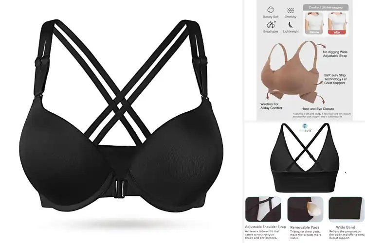 Detailed view of Best Cross-Back Bras