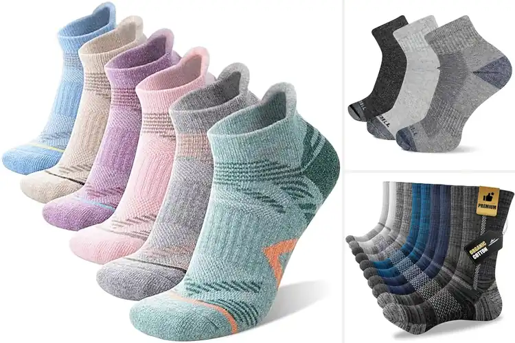 Detailed view of Best Cushioning Hiking Socks