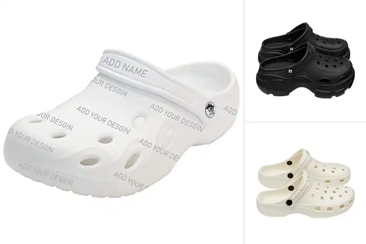 Detailed view of Best Customizable Clogs