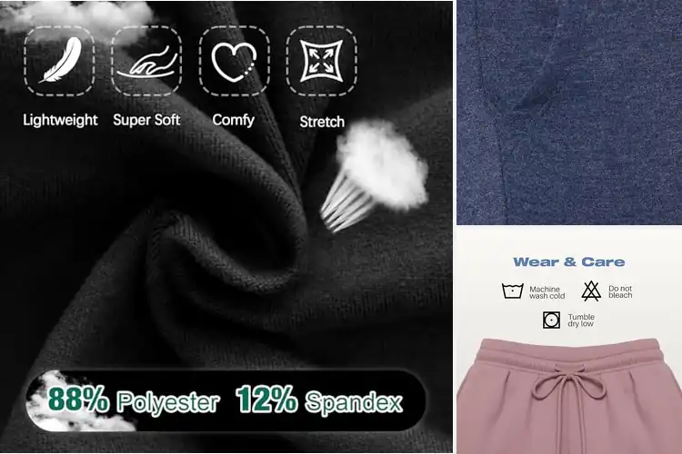 Detailed view of Best Drawstring Sweatpants For Women