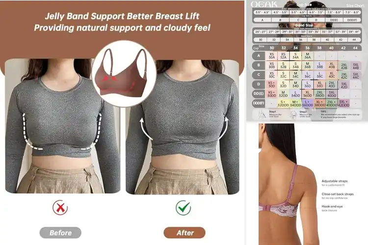 Detailed view of Best Everyday Bras
