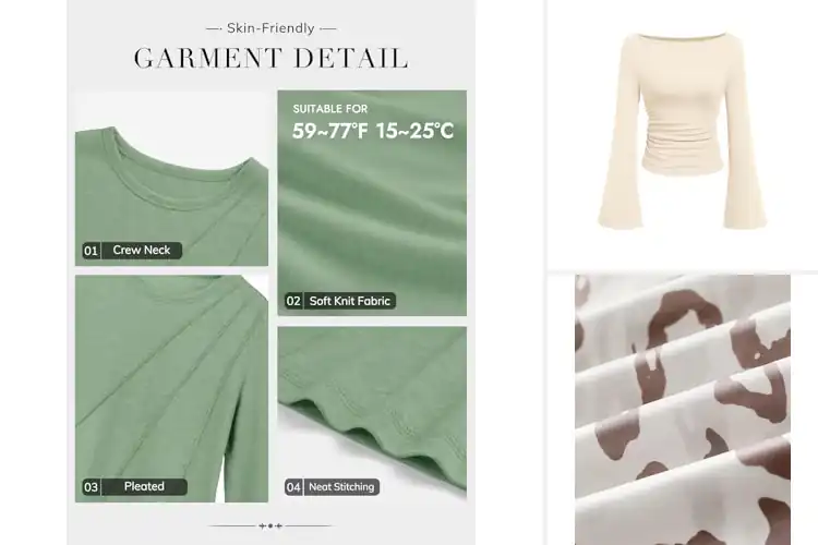 Detailed view of Best Fall Casual Tops: 6 Cozy & Chic Wardrobe Refreshers