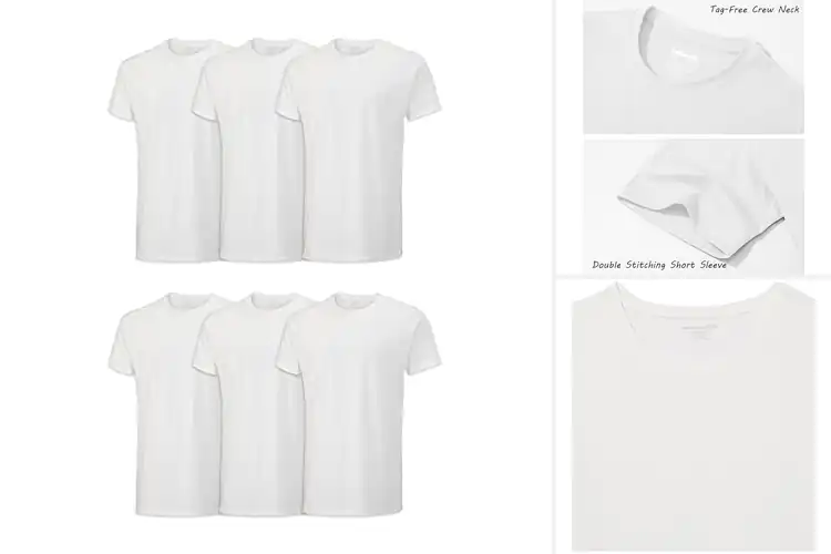 Detailed view of Best Fit Crew T-Shirts