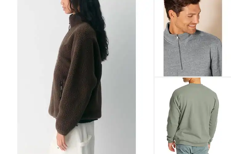 Detailed view of Best Fleece Pullovers