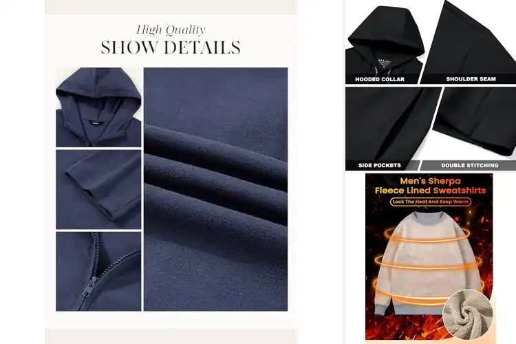 Detailed view of Best Fleece Warmth Pullover