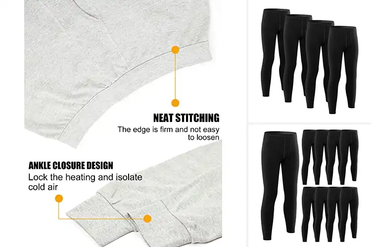 Detailed view of Best Flexible Fit Long Johns