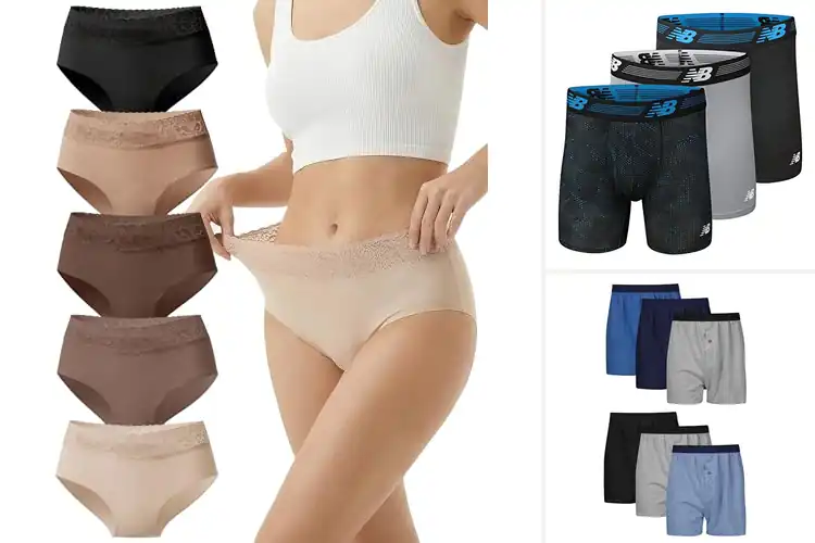 Detailed view of Best Flexible Waistband Underwear