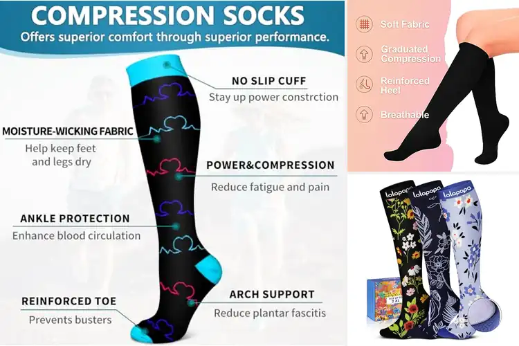 Detailed view of Best Gift Compression Socks