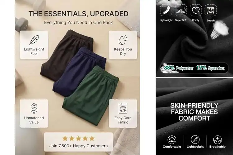Detailed view of Best Gym Pants With Drawstring