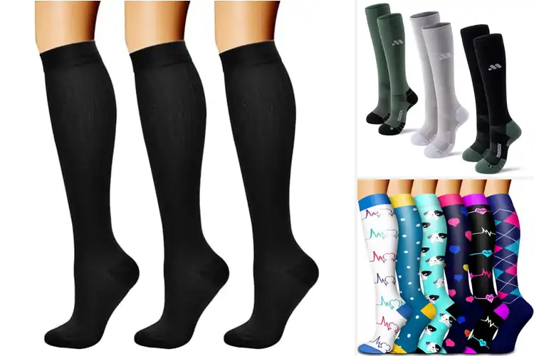 Detailed view of Best Health Compression Socks