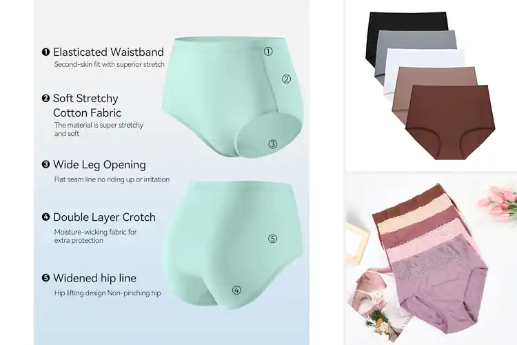 Detailed view of Best High Rise Briefs