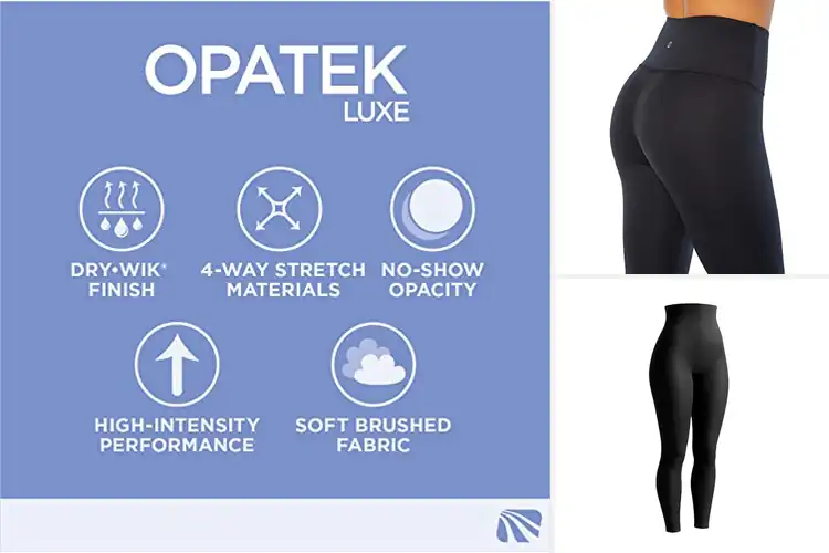 Detailed view of Best High Rise Leggings For tummy Control