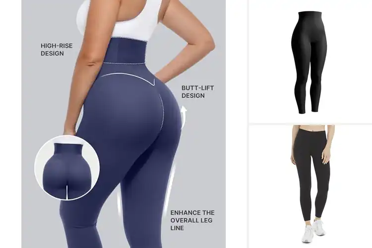 Detailed view of Best High Waist Leggings: Ultimate Comfort & Flattering Fit
