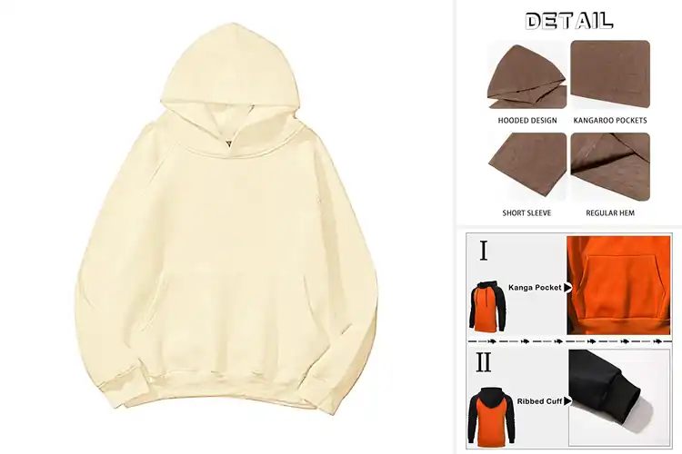 Detailed view of Best Hooded Sweatshirts With Kangaroo Pockets