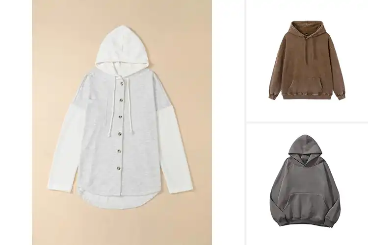 Detailed view of Best Hoodies With Oversized Fit For Women