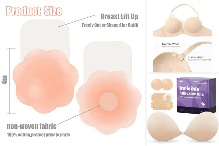 Detailed view of Best Invisible Bras