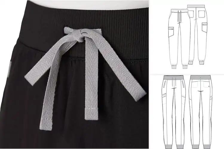 Detailed view of Best Jogger Scrub Pants: Top 10 Picks for Comfort & Style