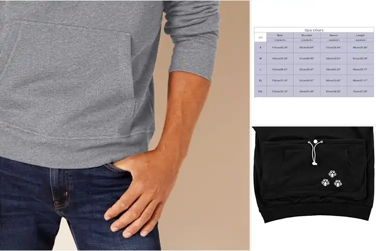 Detailed view of Best Kangaroo Pocket Hoodies: Top 10 Stylish & Cozy Picks