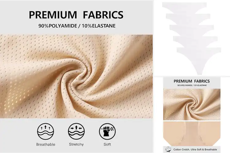 Detailed view of Best Legging Underpants: Seamless Comfort & Invisible Fit