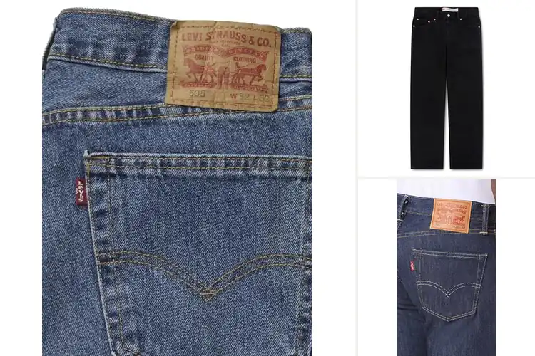 Detailed view of Best Levi S 505 Jeans: Timeless Style & Ultimate Comfort