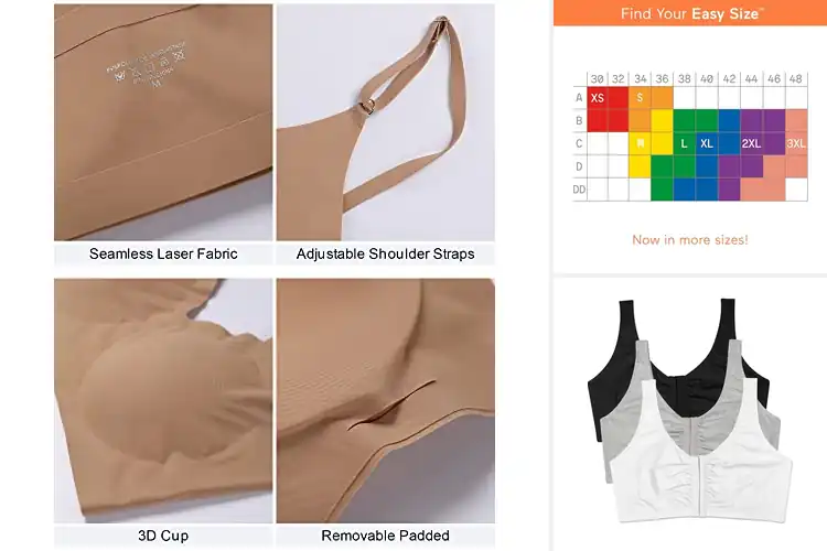 Detailed view of Best Lightweight Bras: All-Day Comfort & Style